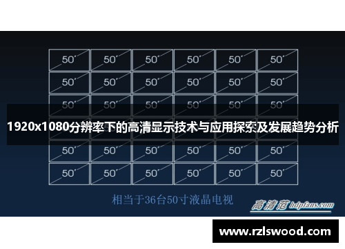 1920x1080分辨率下的高清显示技术与应用探索及发展趋势分析